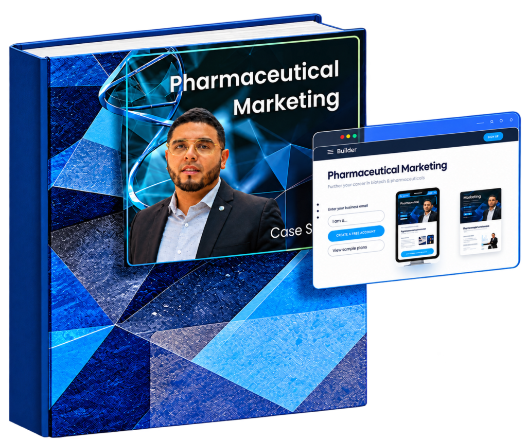 Pharmaceutical Marketing Course Mockup